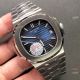 PF Factory V2 Swiss Patek Philippe Nautilus Copy Watch Stainless Steel Blue Dial (2)_th.jpg